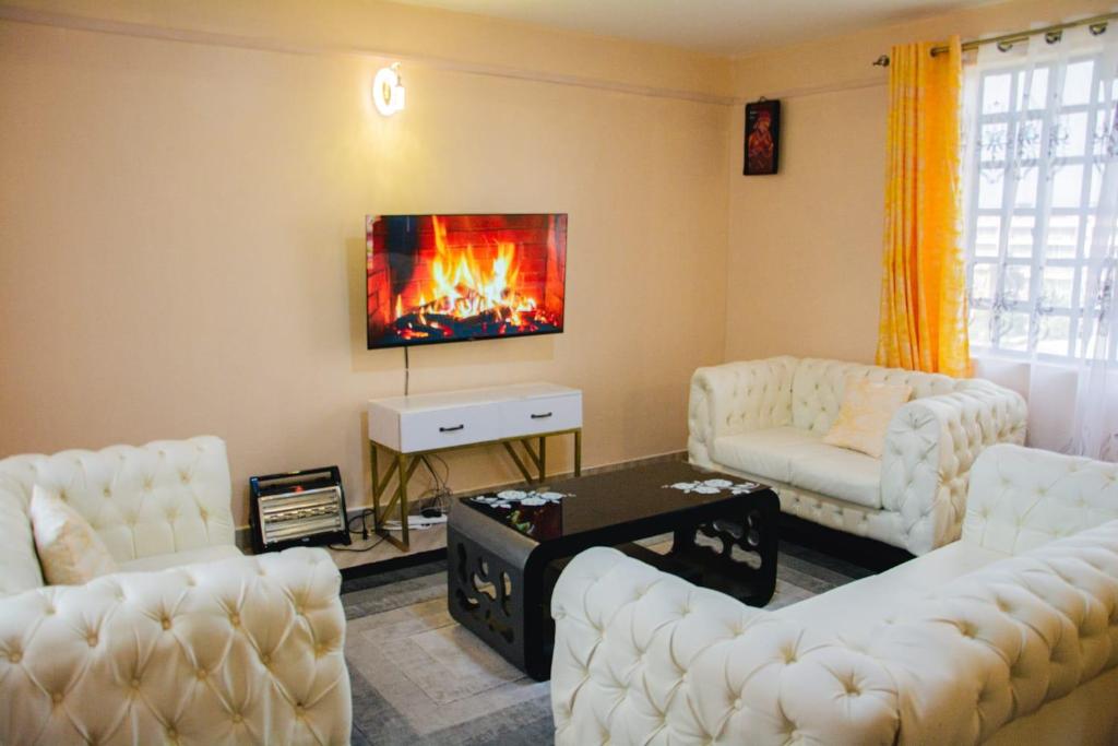 Apartment Luxurious 2 bedroom Airbnb in NakuruNaka estate, Kenya