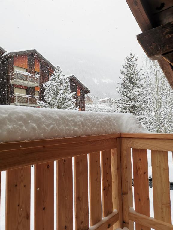 Chalet-Daheim-Fiesch 3,5-Zimmerwohnung v zimě