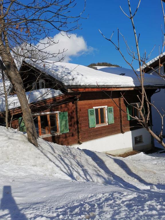 Chalet-Daheim-Fiesch 3,5-Zimmerwohnung v zimě