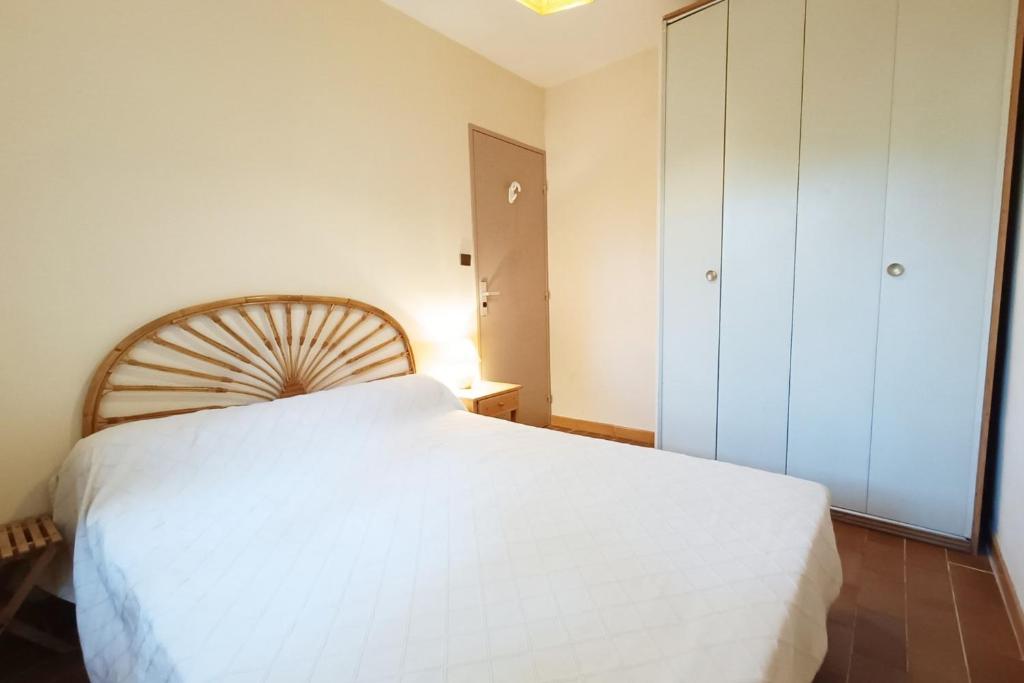 Posteľ alebo postele v izbe v ubytovaní Bright cocoon with shared pool in Bandol