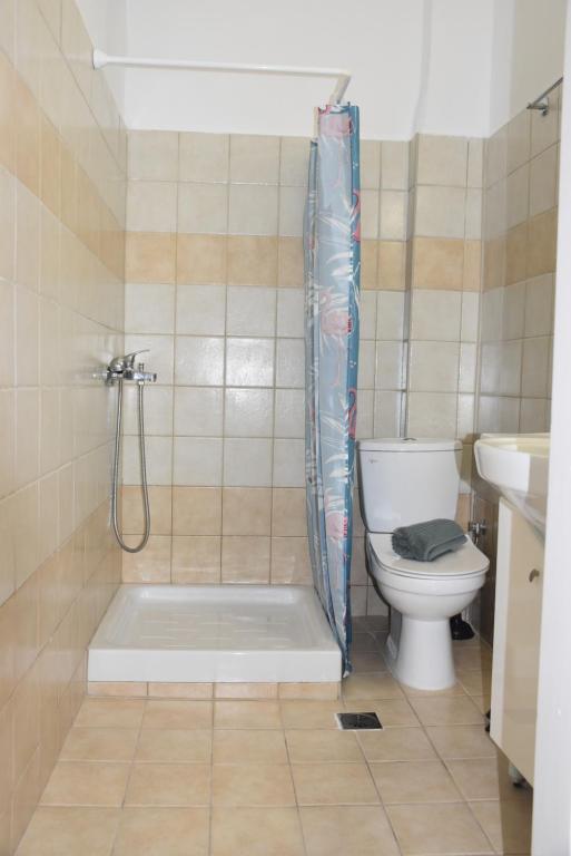 A bathroom at ARELIA APARTMENTS IERISSOS