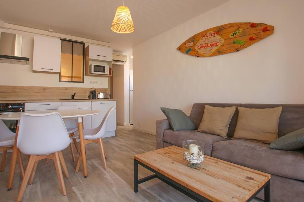 Kuchyň nebo kuchyňský kout v ubytování Super emplacement, appartement 2 chambres