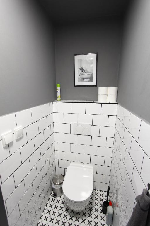 Koupelna v ubytování Apartmány Na Smrčku