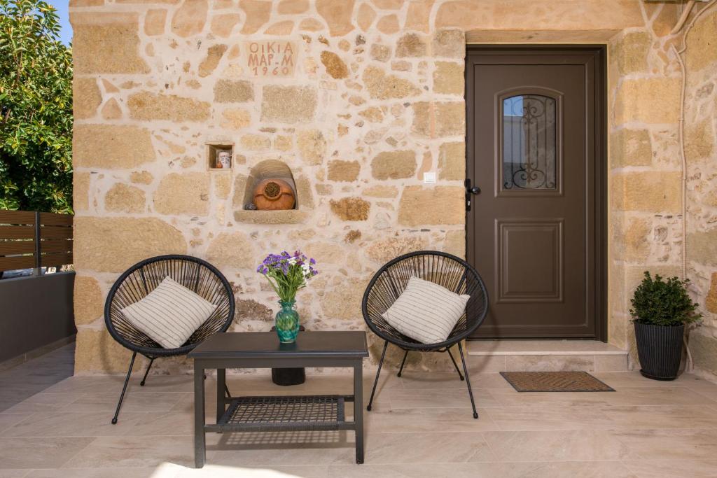 Patio alebo iná vonkajšia časť ubytovania Anastasia & Maria Luxury Residence