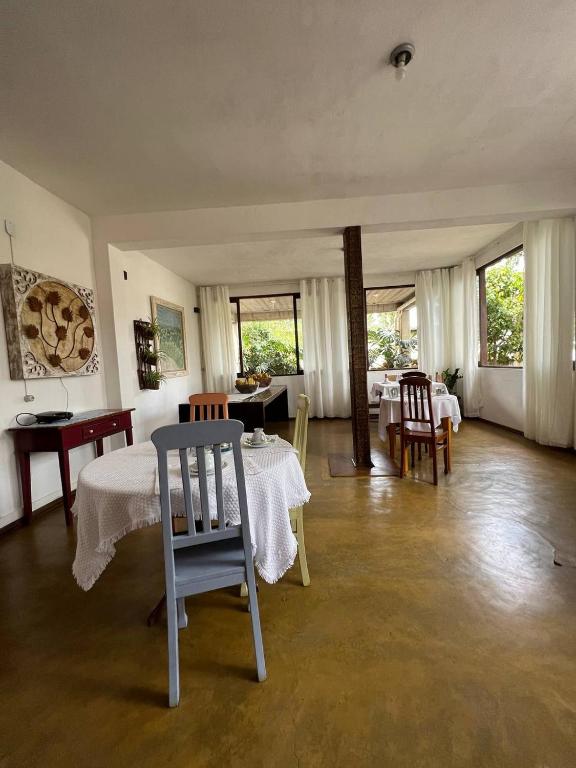 Posezení v ubytování Cama e Café Tiradentes
