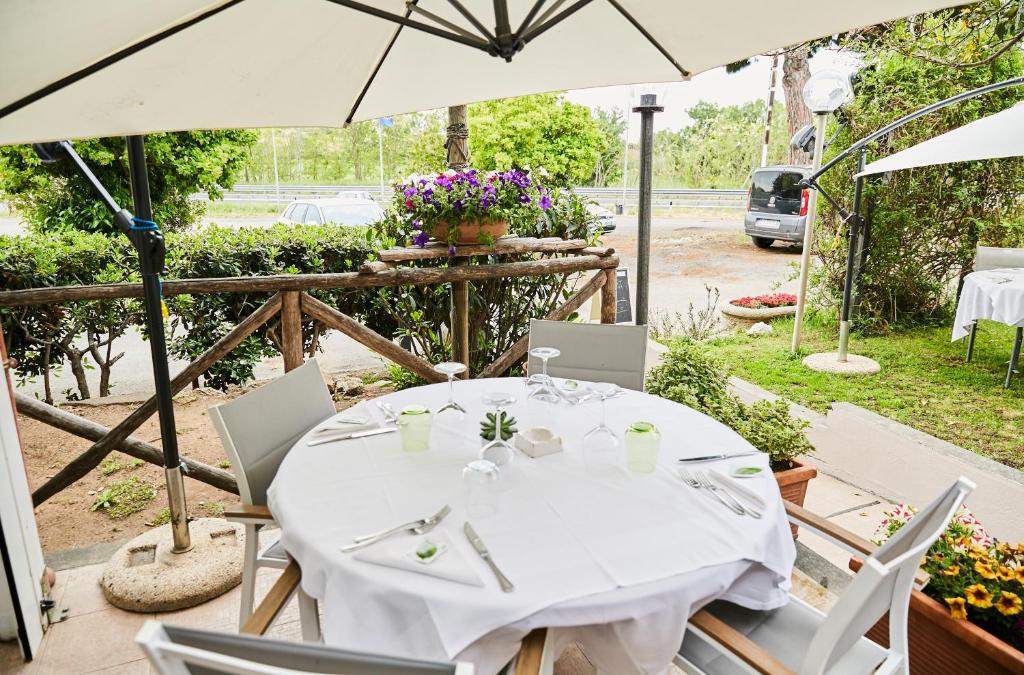 Zahrada ubytování HOTEL VULCI