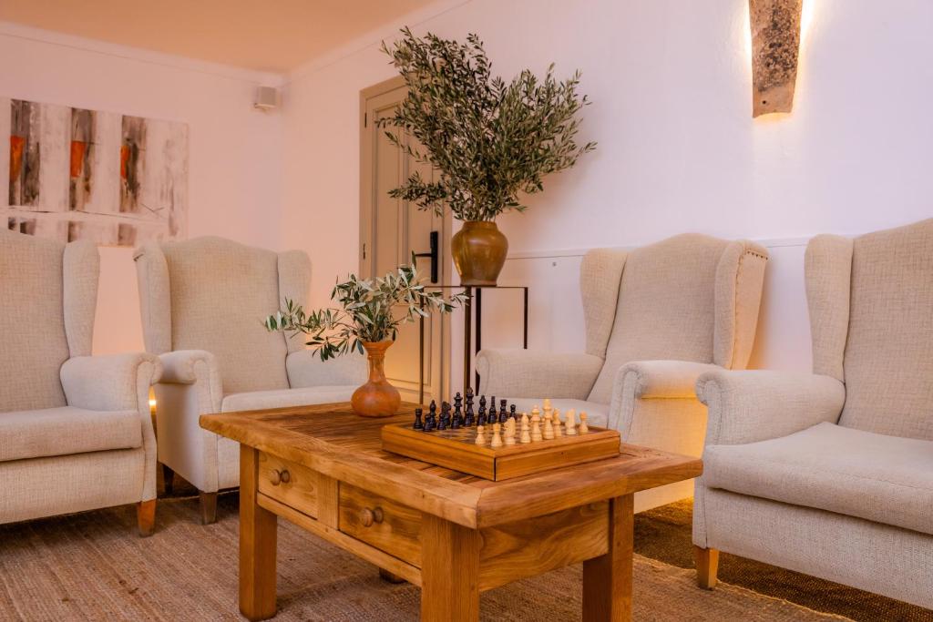 Posezení v ubytování Finca Albellons