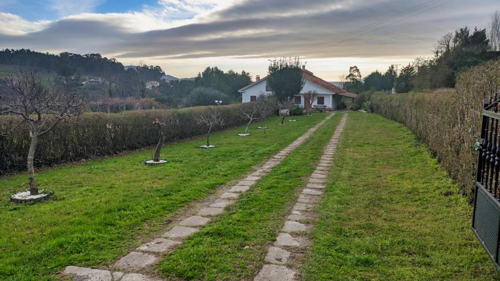 Zahrada ubytování CASA LAXE