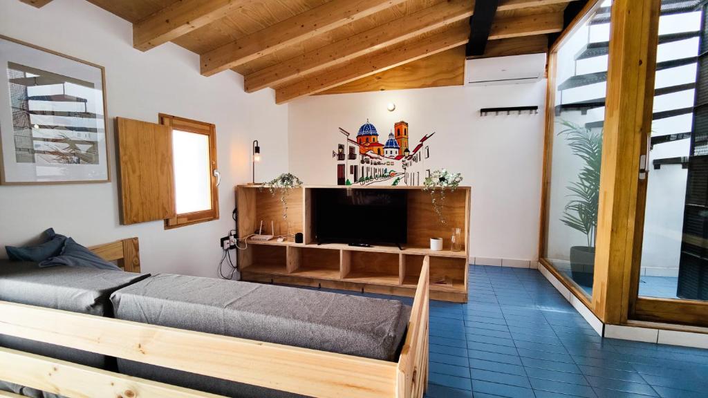 Posezení v ubytování ALTEA Soul apartments