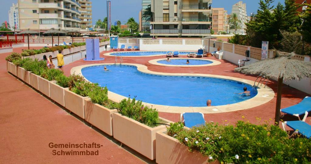 Bazén v ubytování Apartment Penthouse AMATISTA nebo v jeho okolí