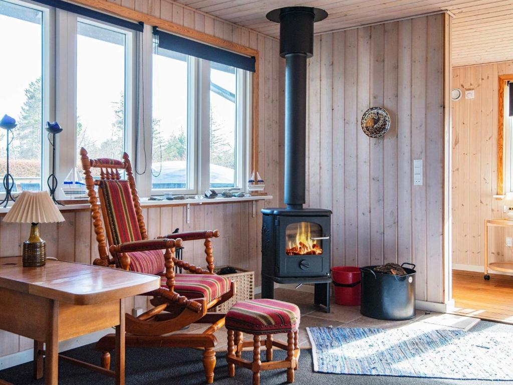 Posezení v ubytování Holiday home Ulfborg LXXVI