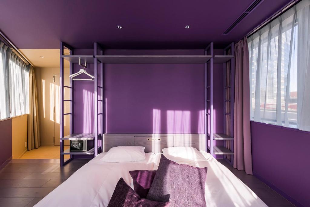 Postel nebo postele na pokoji v ubytování toggle hotel suidobashi TOKYO