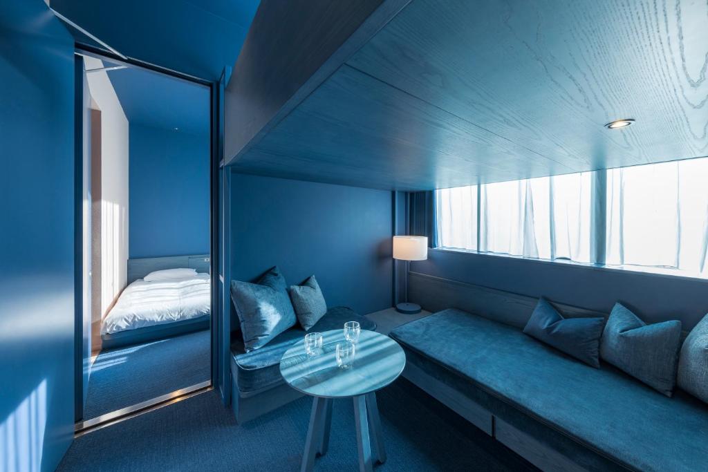 Posezení v ubytování toggle hotel suidobashi TOKYO