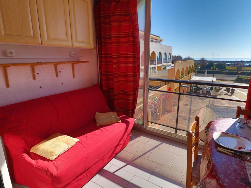 Balkón alebo terasa v ubytovaní Studio avec parking, coeur marina - FR-1-472-180