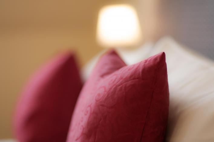 Postel nebo postele na pokoji v ubytování GuestHouse Heidelberg