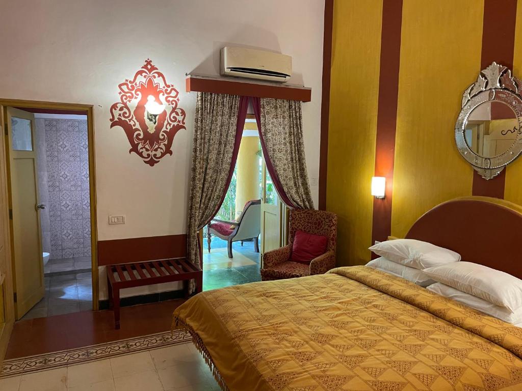 Кровать или кровати в номере Casa Anjuna