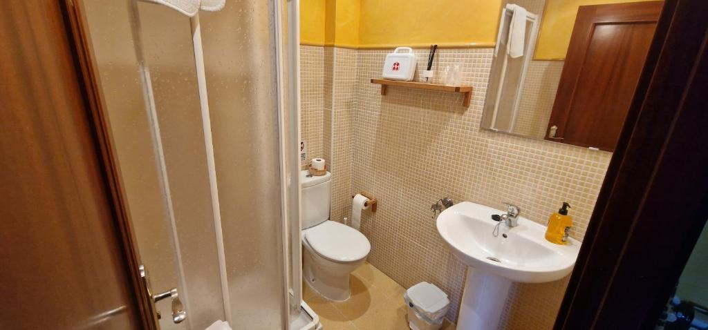 Koupelna v ubytování Apartamentos Casa Bárbora - AR-720-AS