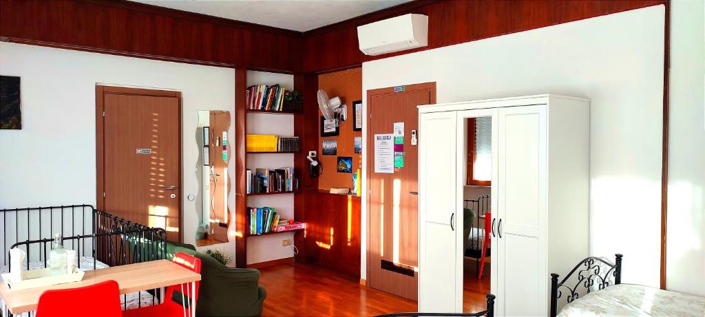 Posezení v ubytování B&B L'Assiolo