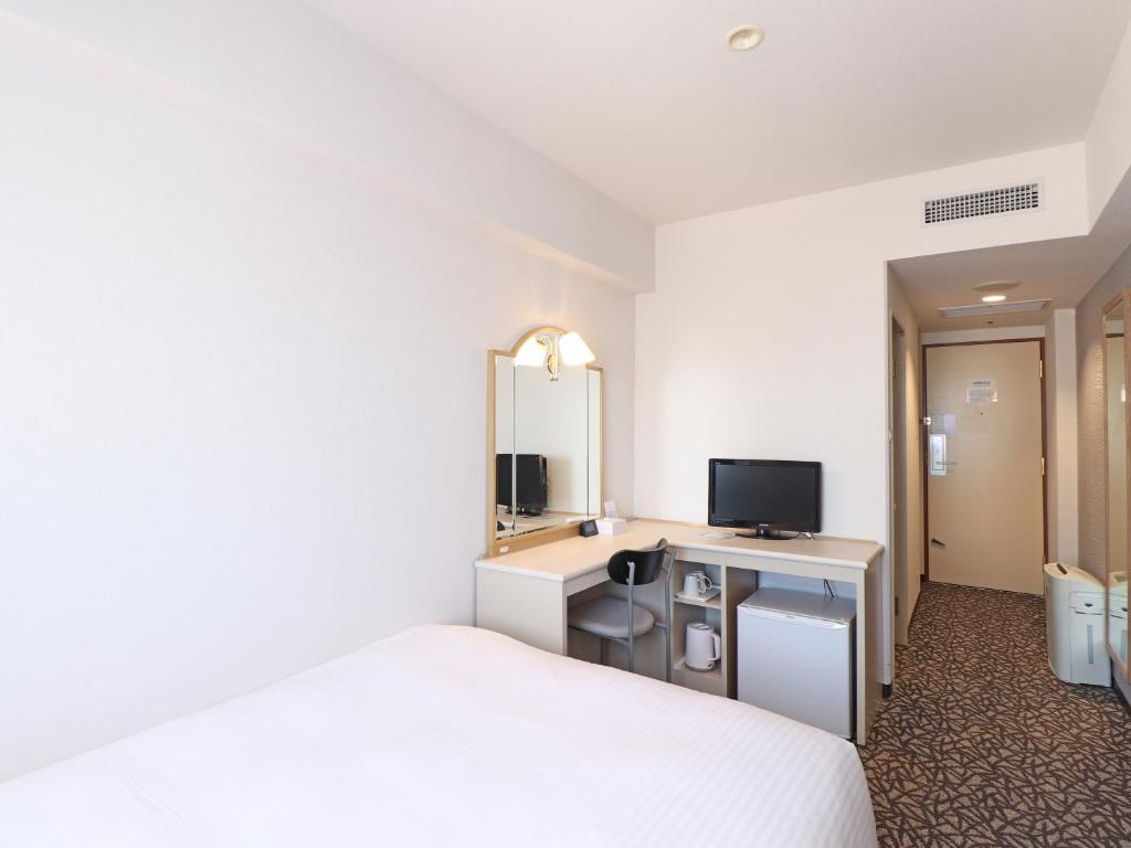 TV a/nebo společenská místnost v ubytování Chisun Hotel Yokohama Isezakicho