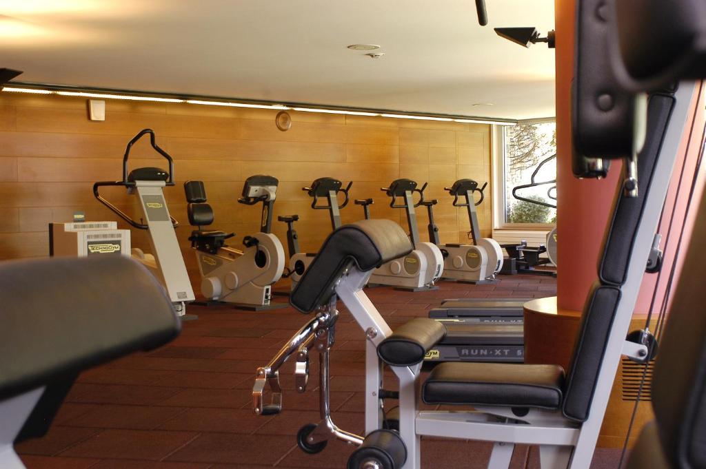 Fitness centrum a/nebo fitness zařízení v ubytování Novotel Andorra