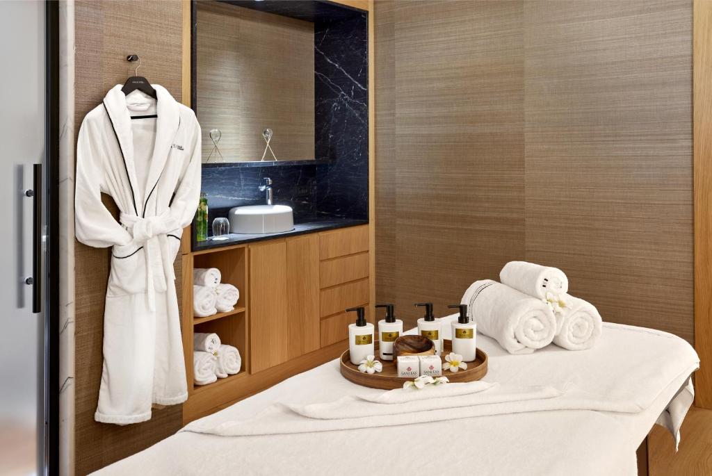 Lázně a/nebo wellness v ubytování Vakko Hotel and Residence