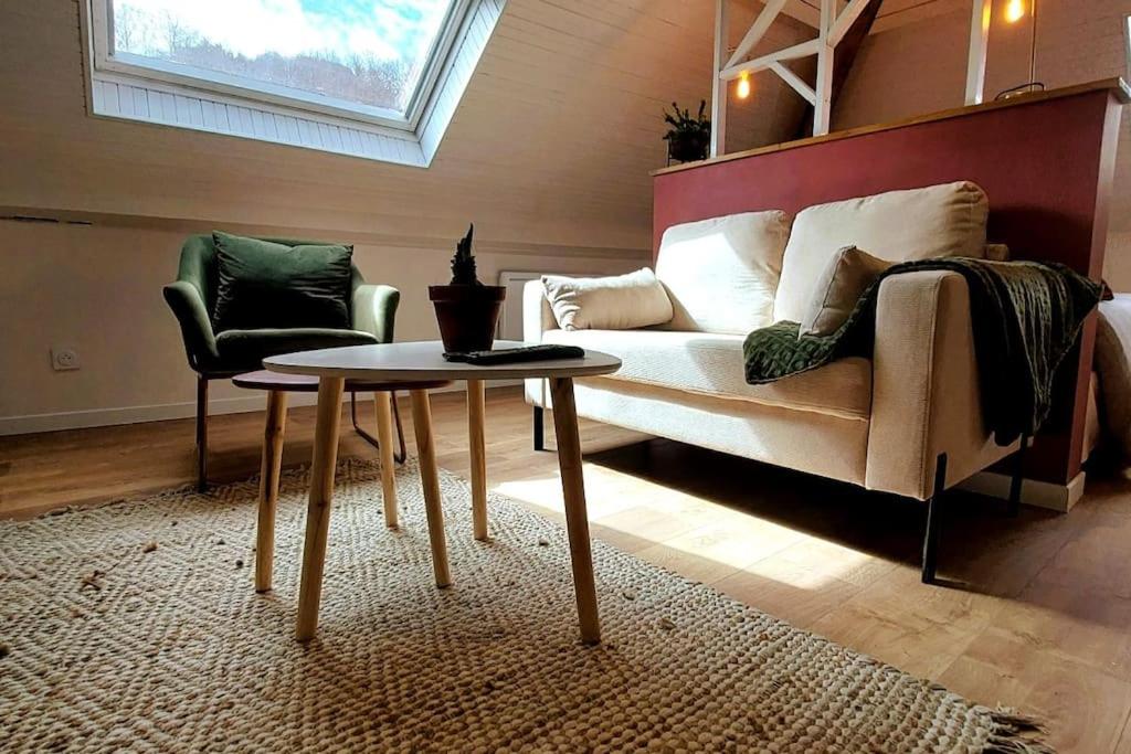 Posedenie v ubytovaní Studio chaleureux classé 3 étoiles - Idéalement situé