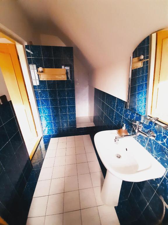 Koupelna v ubytování Apartmány Goral Oravice