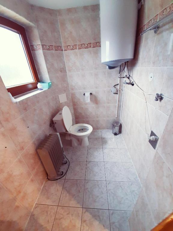 Koupelna v ubytování Apartmány Goral Oravice