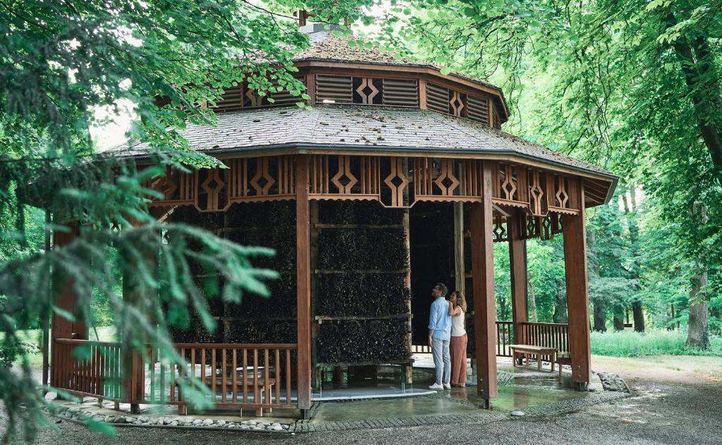 Zahrada ubytování EurothermenResort Bad Hall - Hotel Miraverde