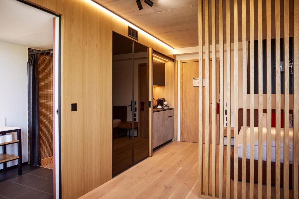 Kuchyň nebo kuchyňský kout v ubytování Tailormade Hotel RIGIBLICK Küssnacht