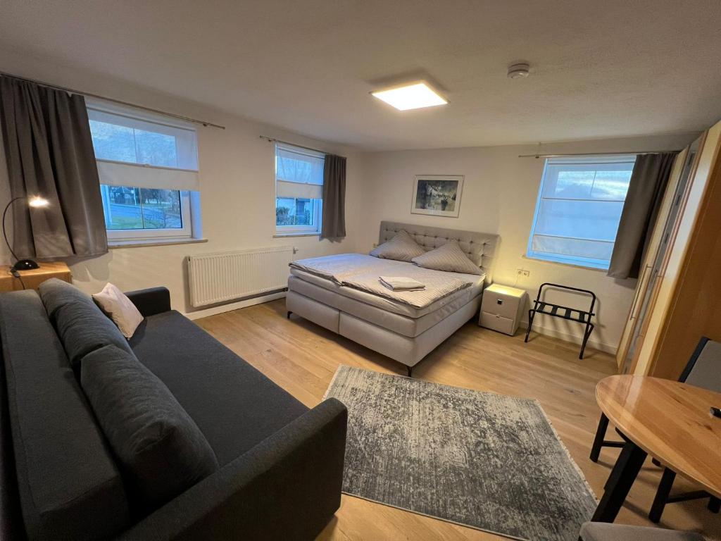 Posezení v ubytování Gästezimmer Kirchdorf