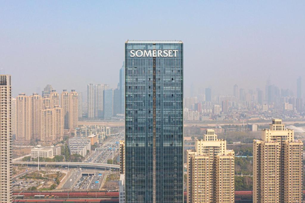 武汉景观或在酒店看到的城市景观