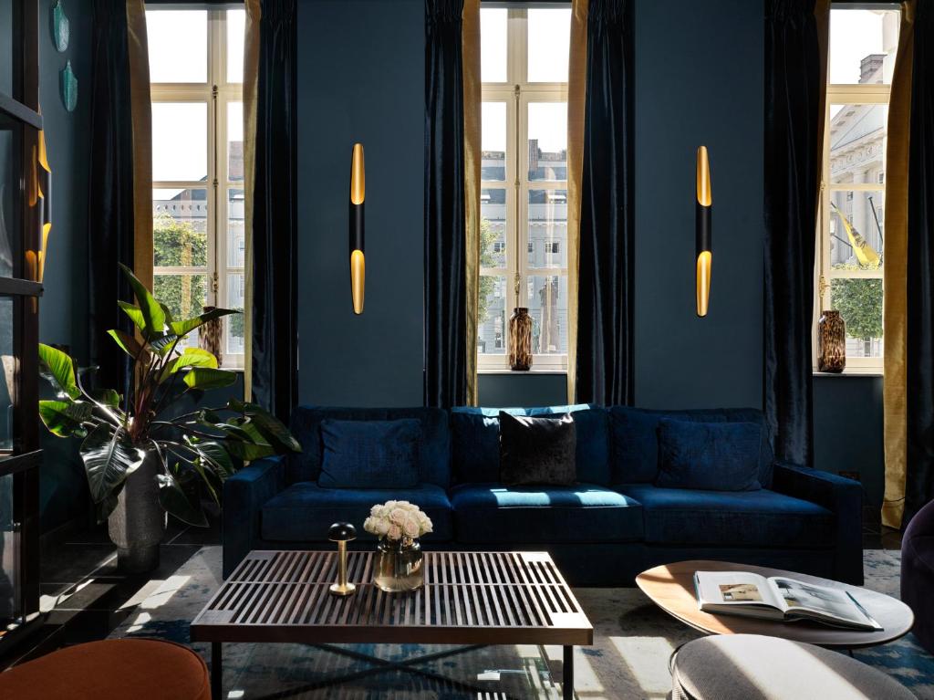 Posezení v ubytování Juliana Hotel Brussels