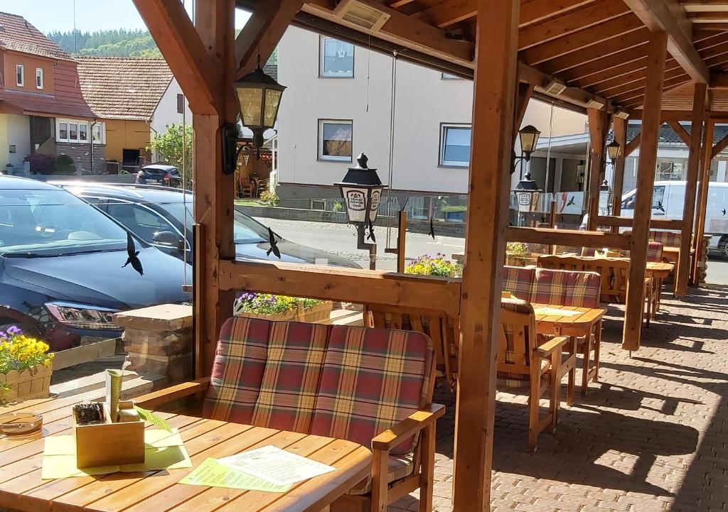 Restaurace v ubytování Gasthaus Zur Linde