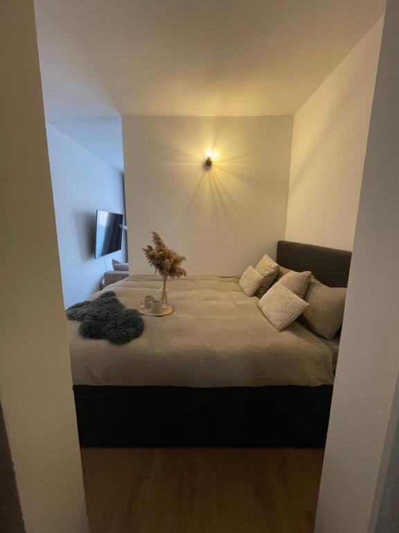 Postel nebo postele na pokoji v ubytování Tara Apartment