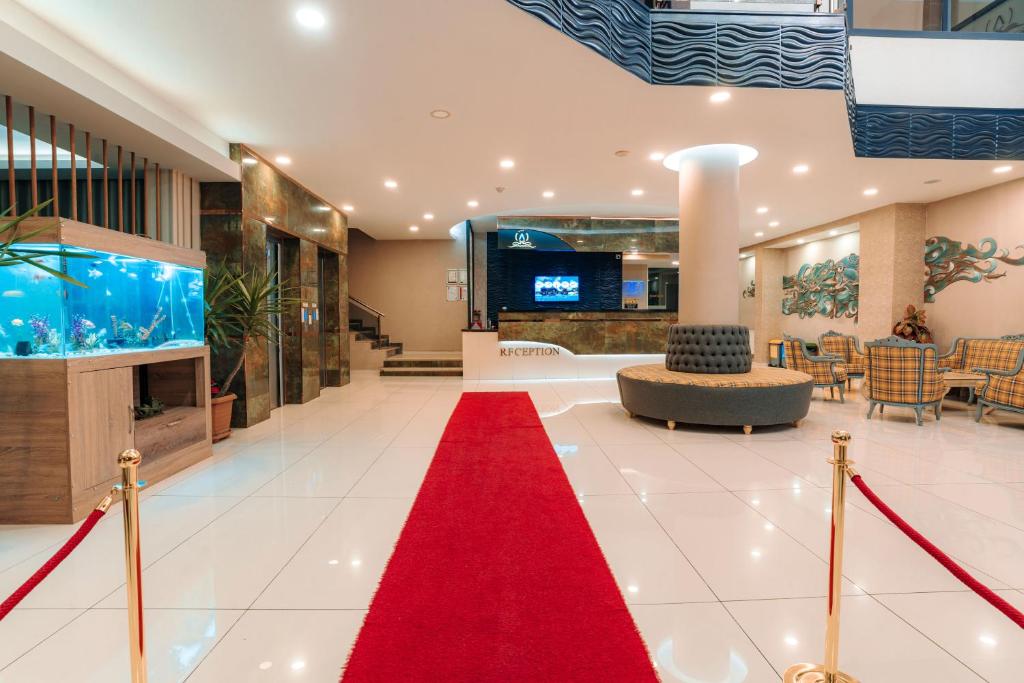 Гостиная зона в Aksular Hotel