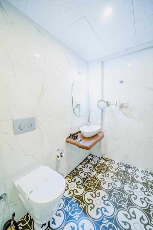 Ванная комната в Aksular Hotel