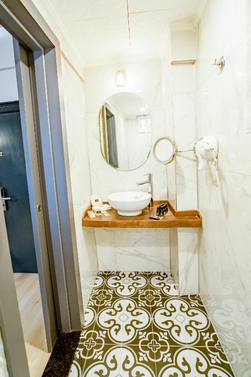 Ванная комната в Aksular Hotel