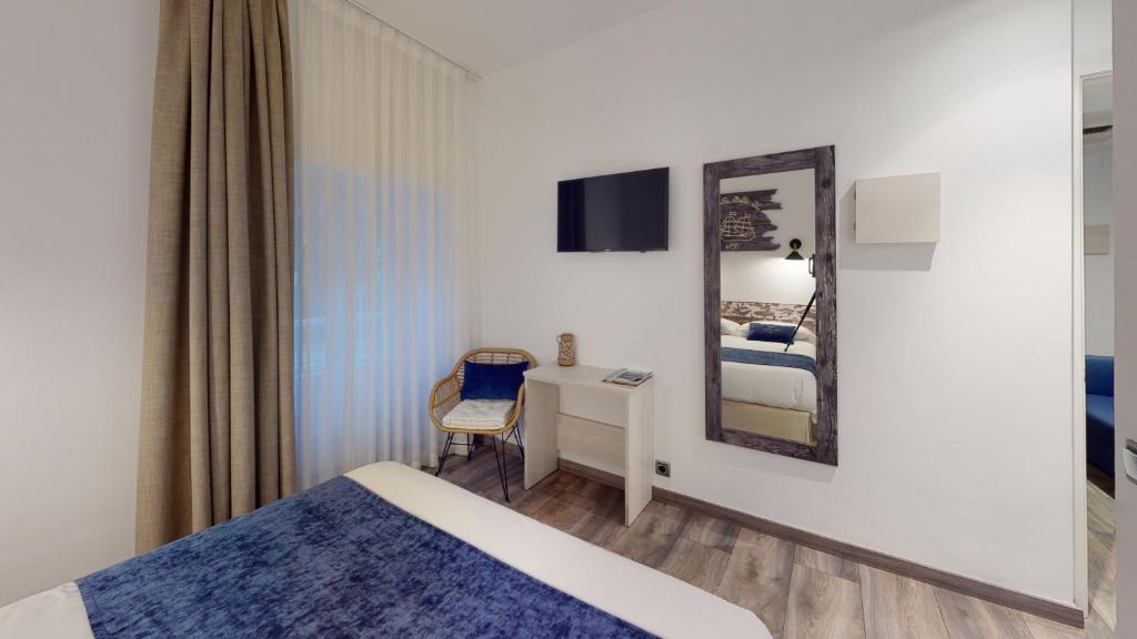 Posteľ alebo postele v izbe v ubytovaní Hotel Bella Dolores