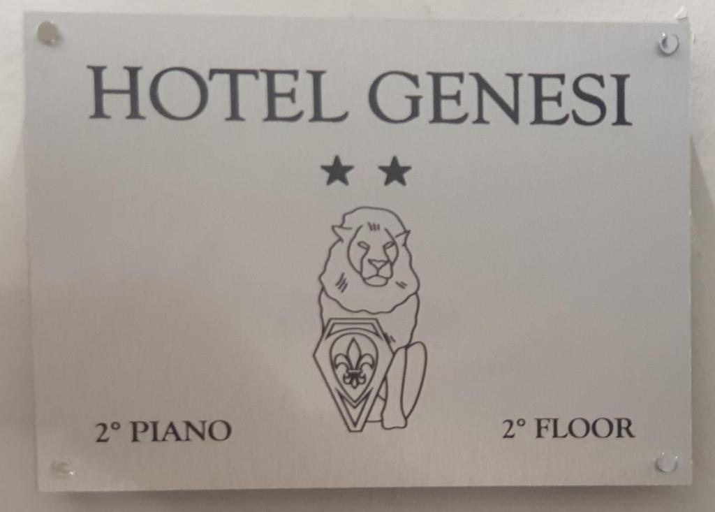 Certyfikat, podpis lub inny dokument wystawiony w obiekcie Hotel Genesi