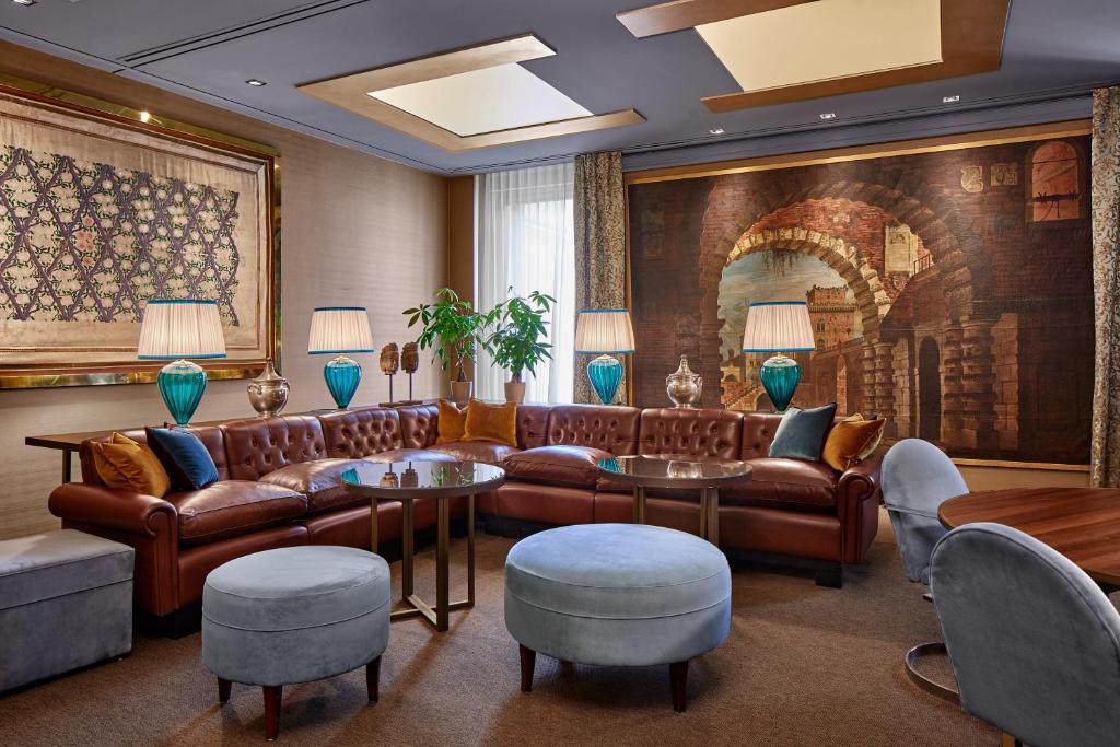 Posezení v ubytování Hotel Accademia