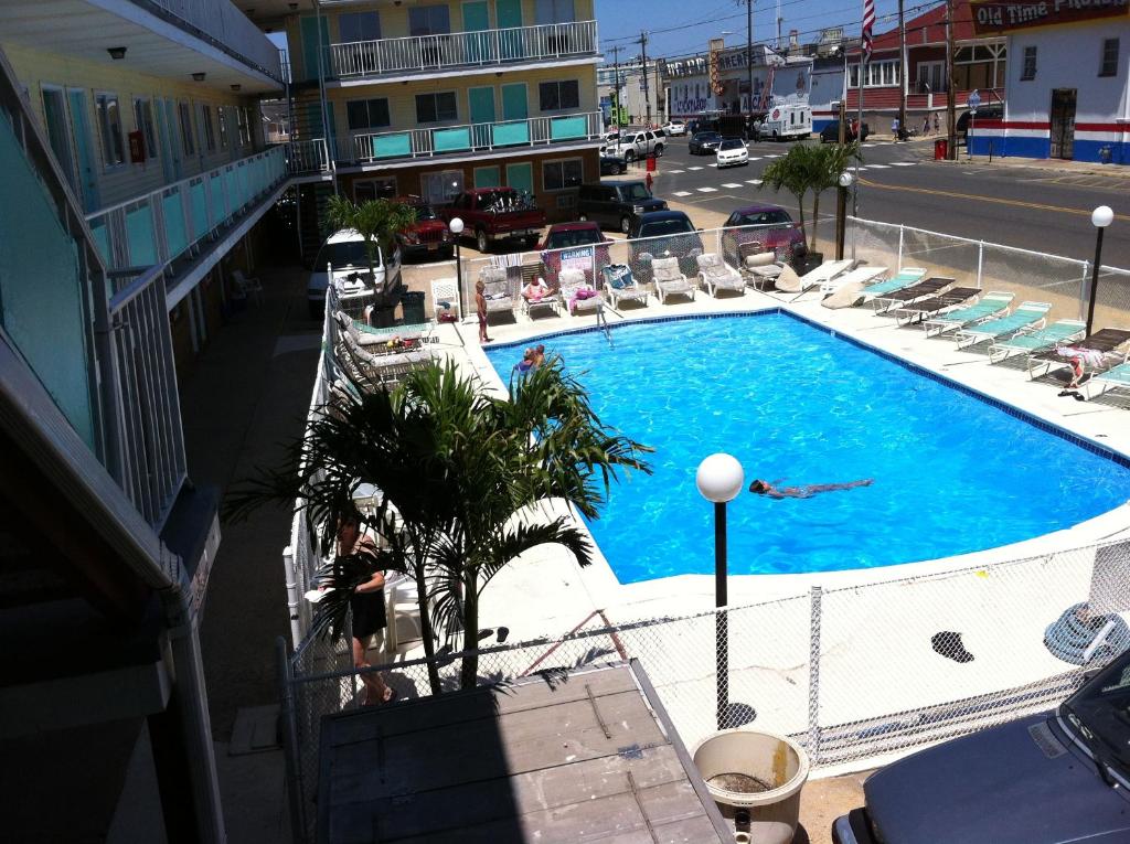 Bazén v ubytování Surfside Motel - Seaside Heights nebo v jeho okolí