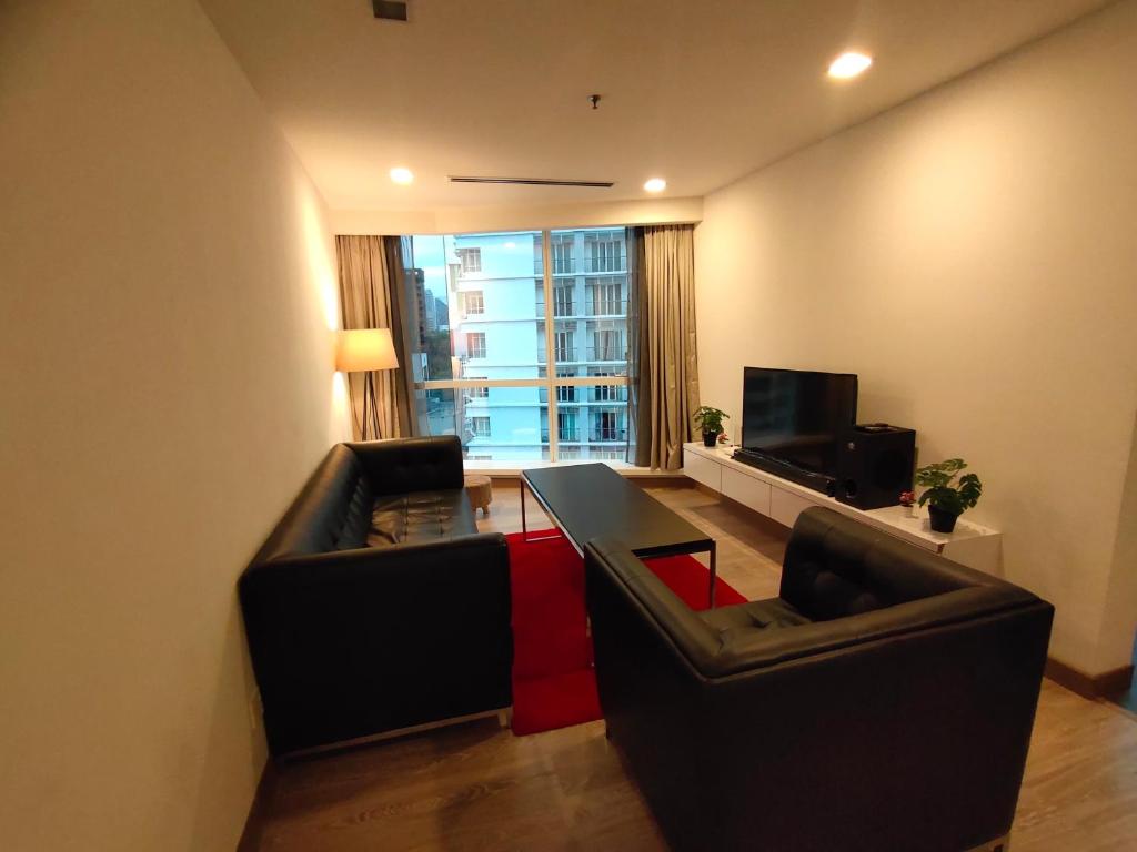 Oleskelutila majoituspaikassa Elegant Homes Apartment One Bukit Ceylon