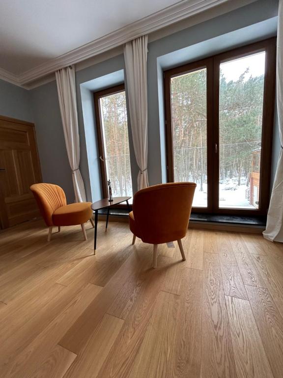 Posezení v ubytování Leśna Residence & SPA