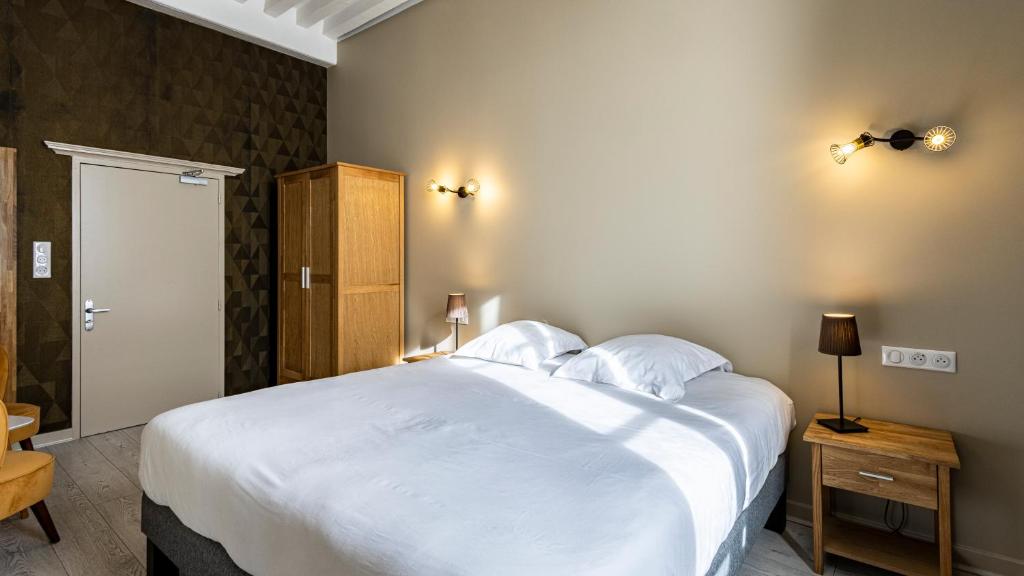 Logis Hostellerie Bressane - Chambre Lits Jumeaux