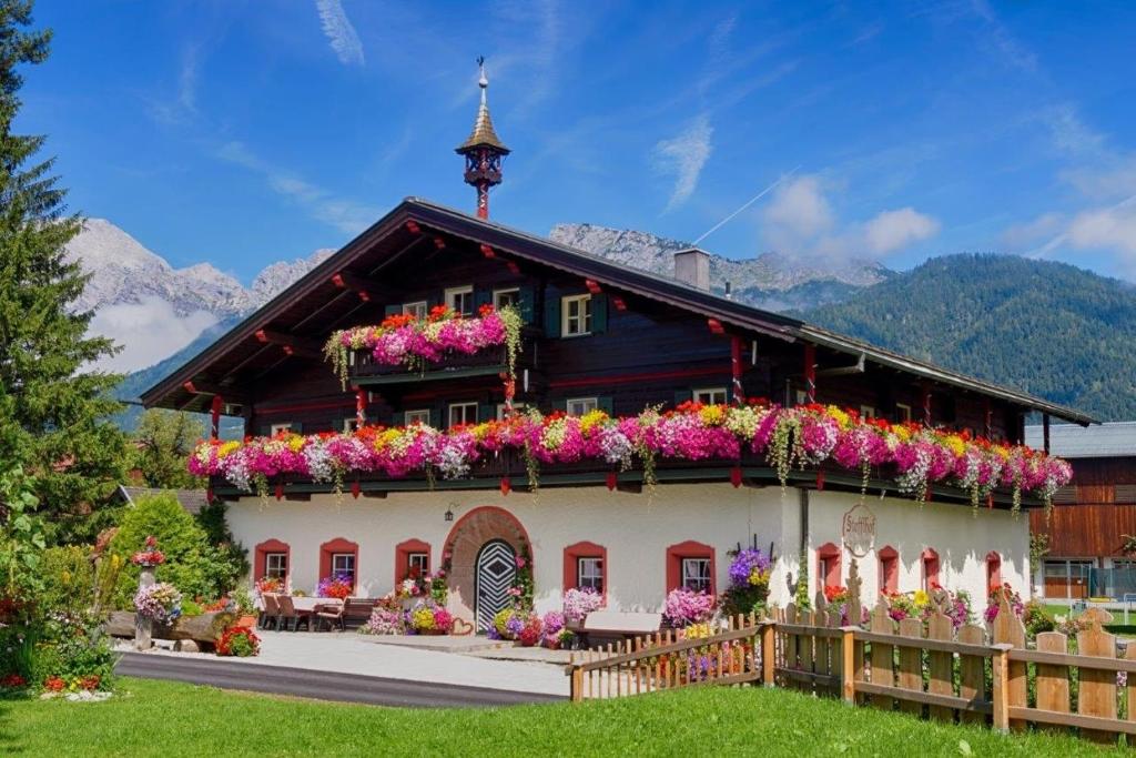 Foto da galeria de Ferienwohnung am Baby & Kinderbauerhof Stefflhof em Saalfelden am Steinernen Meer