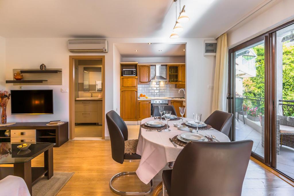 Posezení v ubytování Apartmani Lovrenco