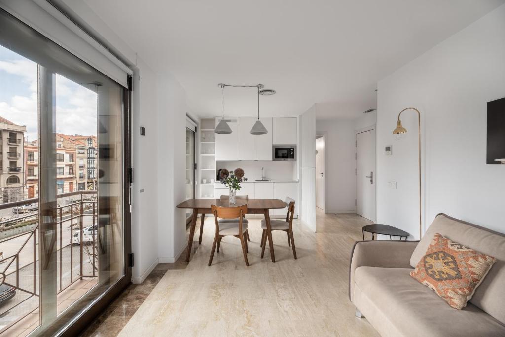 Posezení v ubytování Apartamentos Suite The Way