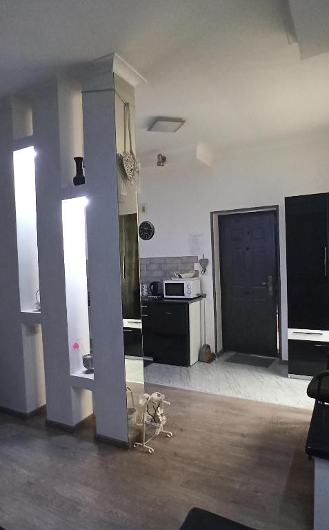 Kuchyň nebo kuchyňský kout v ubytování Apartments Lezzet