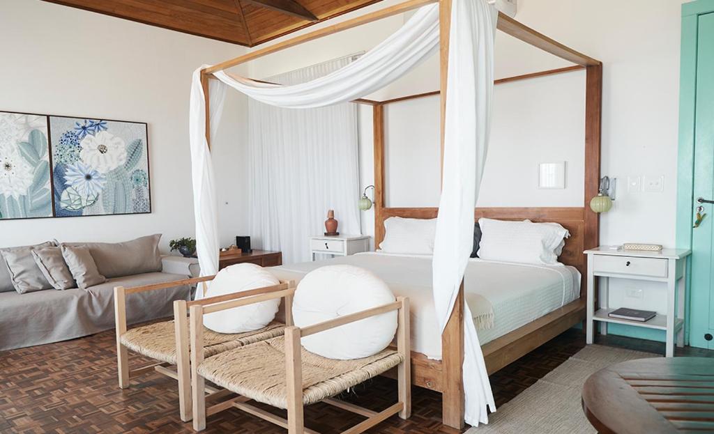 Casa Brasileira - Hotel Galeria - Deluxe Double Room With Balcony And Sea View